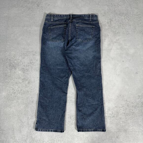 Old Navy Blue Jeans Straight Leg Medium Wash Denim - Size: 14 - Picture 7 of 9